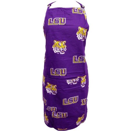 COLLEGE COVERS College Covers LSUAPR LSU Apron 26 in.X35 in. with 9 in. pocket LSUAPR